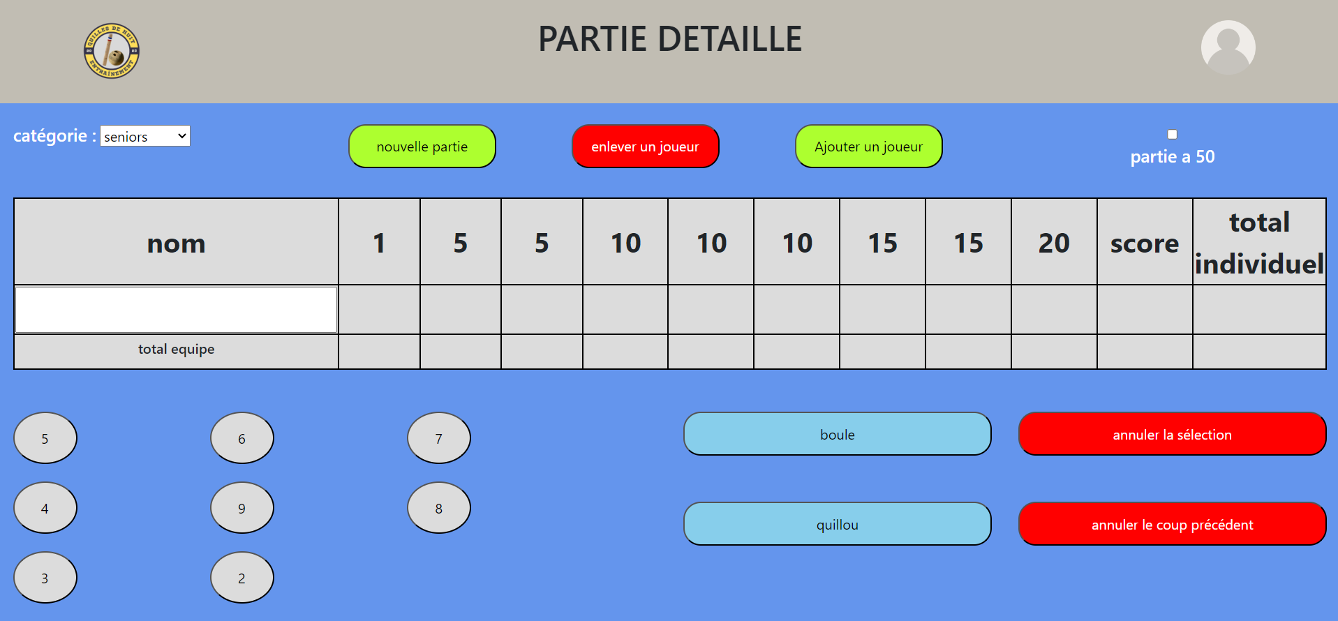 capture d'ecran partie détaillé